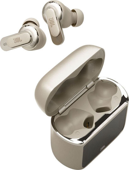 JBL Tour Pro 3 In-ear Bluetooth Handsfree Ακουστικά με Θήκη Φόρτισης Latte