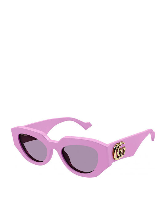 Gucci Unisex Sunglasses with Pink Plastic Frame GG1421S 004