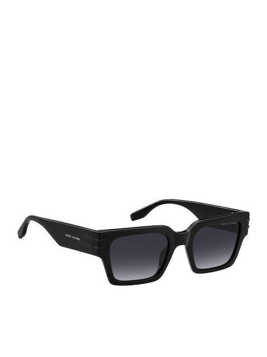 Marc Jacobs Unisex Γυαλιά Ηλίου με Μαύρο Κοκκάλινο Σκελετό και Γκρι Ντεγκραντέ Φακό Marc 787/S 807/9O