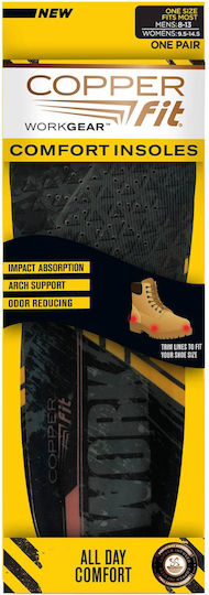 Copper Fit Anatomic Work Shoe Insoles 2 Pieces