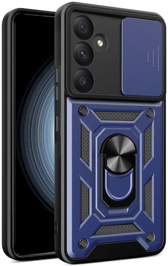 Techsuit Camshield Back Cover Plastic / Silicone Blue (Galaxy A55)