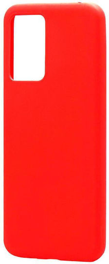 iNOS Soft Задна корица Силикон Червен (Redmi 10 5G)