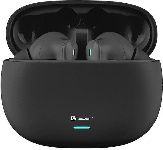 Tracer S1 ANC In ear Bluetooth хендсфри Слушалки с Устойчивост на Пот и Кутийка за Зареждане Черен