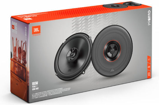 JBL Club 64 Ηχείο Αυτοκινήτου Ομοαξονικά με 60W RMS (Woofer)