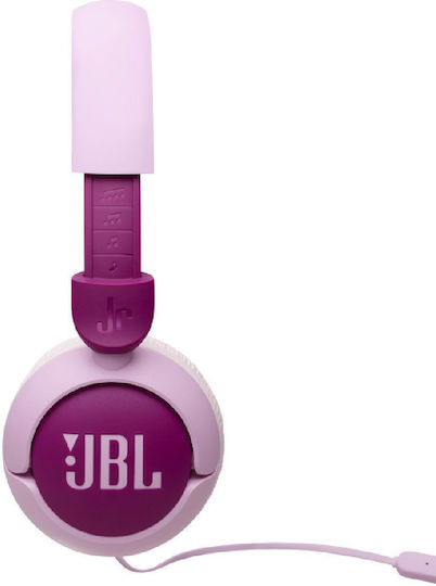JBL Junior 320 Wired Kids' On Ear Headphones with Radio Purple