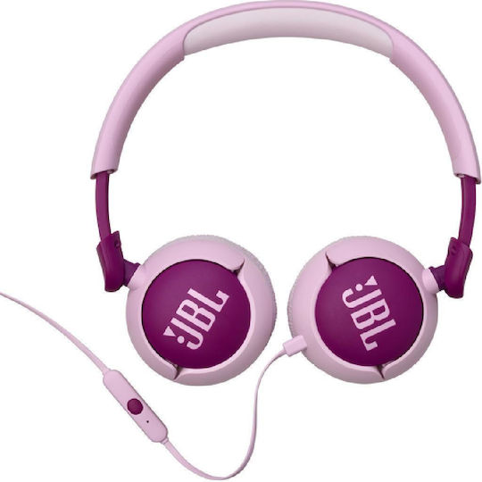 JBL Junior 320 Wired Kids' On Ear Headphones with Radio Purple