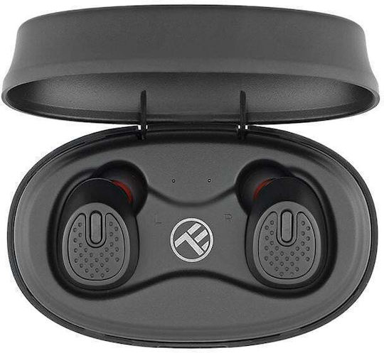 Tellur Mood In ear Bluetooth хендсфри Слушалки с Кутийка за Зареждане Черен
