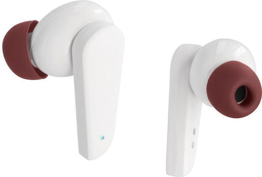 HAMA Spirit Pocket In-ear Bluetooth Handsfree Căști cu Carcasă de Încărcare Alb