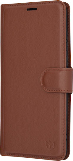 Techsuit Book Leather Brown (Motorola Edge 30)