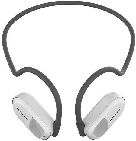 HiFuture Future Mate In-ear Bluetooth Handsfree Ακουστικά με Αντοχή στον Ιδρώτα Silver/White