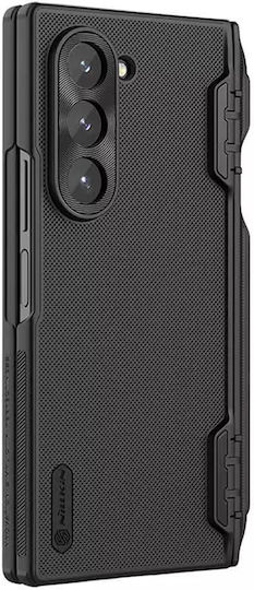 Nillkin Super Frosted Shield Fold Книга Текстил Черен (Galaxy Z Fold6)