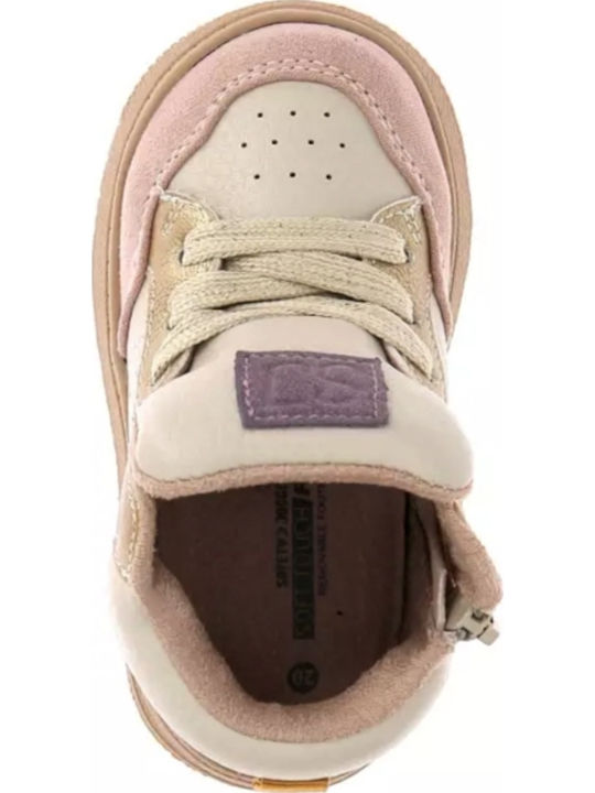 Kids Sneakers High Anatomic Beige
