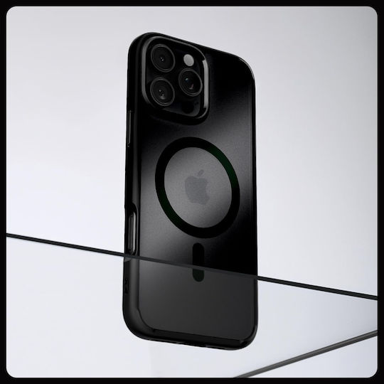 Spigen Ultra Hybrid MagFit Back Cover Πλαστικό 1.2mm Frost Black (iPhone 16 Pro Max)