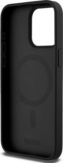 Θήκη Dkny Pu Leather Repeat Pattern Stack Logo Magsafe Case Apple Iphone 15 Pro Max 6.7" Black