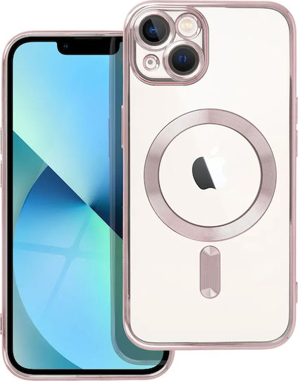 Tech-Protect Magshine Umschlag Rückseite Silikon Rosa (iPhone 13) 114856