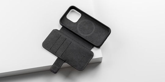 Nomad Back Cover Δερμάτινο 2mm Μαύρο (iPhone 15 Pro)