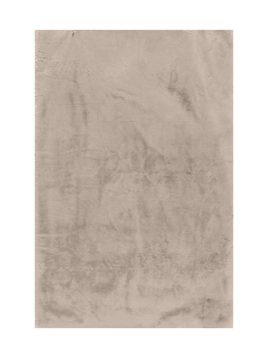 Madi Nordic Bount Teppich Rechteckig Synthetisch,Polyester/Cotton/Leather Beige