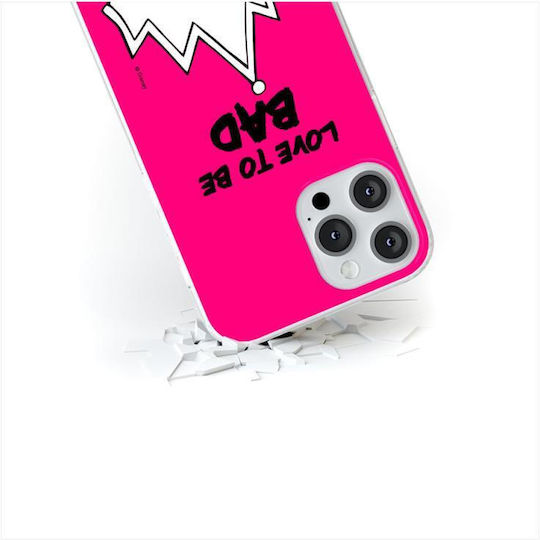 Disney Back Cover Σιλικόνης Ροζ (iPhone 14 Pro)