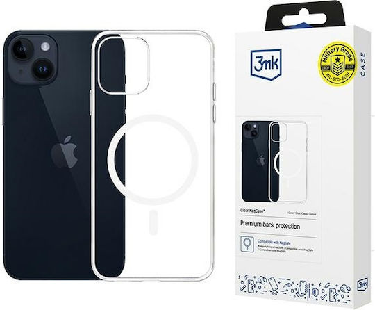 3MK Magcase Back Cover Transparent (iPhone 14 Plus)