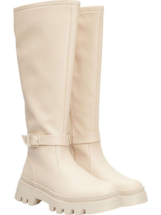 Kande Damenstiefel Weiß