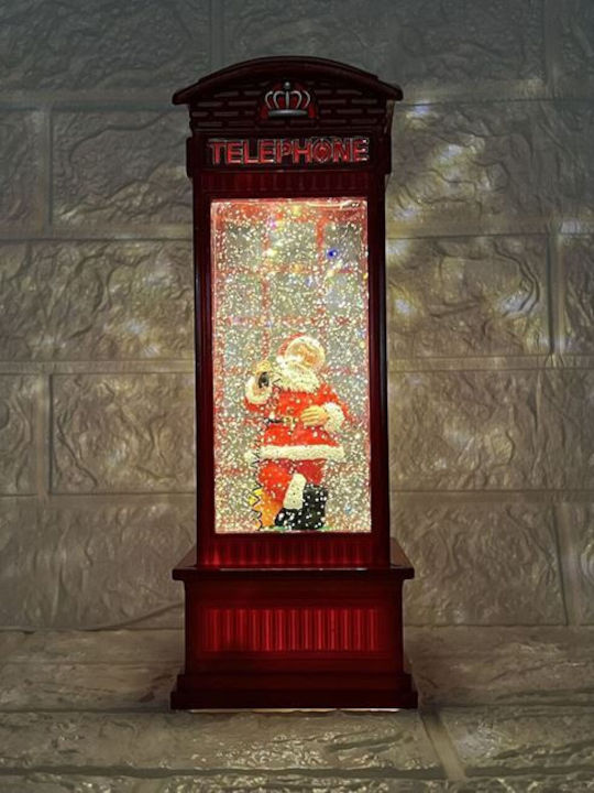 Ornament de Crăciun Luminat Cabină telefonică Electrică 1buc