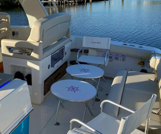 Forma Marine Klappbarer Runder Bootstisch Aluminium Melamin Ø61x49cm M300