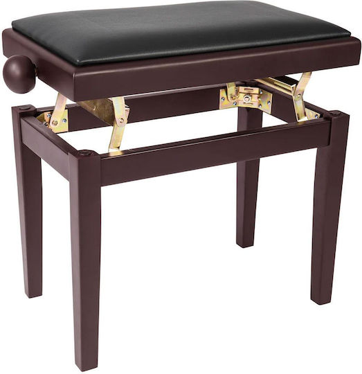 Kinsman KPB-03BRN Σκαμπό Πιάνου Ρυθμιζόμενο Μ55.5xΠ35cm