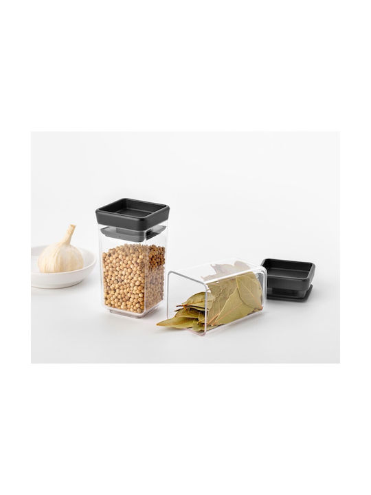 Brabantia Vase General Use with Lid Plastic Gray 150ml