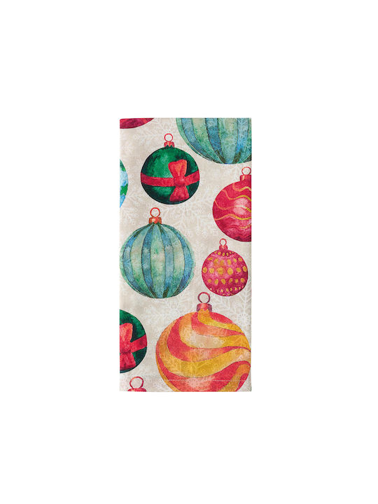 Kentia Fazzy Towel from 100% Cotton in Green Color 40x60cm 3pcs