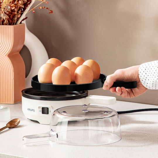 Krups Ovomat Special Egg Cooker 7 Positions White