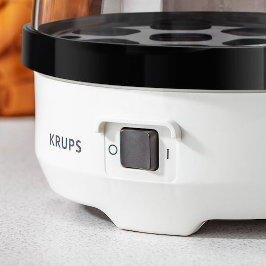 Krups Ovomat Special Egg Cooker 7 Positions White