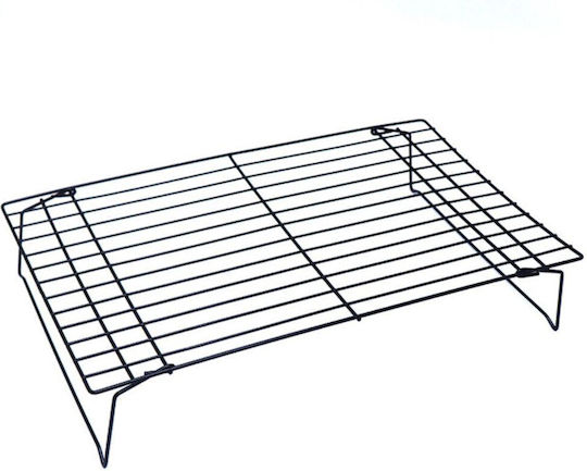 Metallic Support Legs Kitchen Ideal Cooling Cakes Donuts Cake Layers Cookies Biscuits Tiered Model 40 X 25 Cm