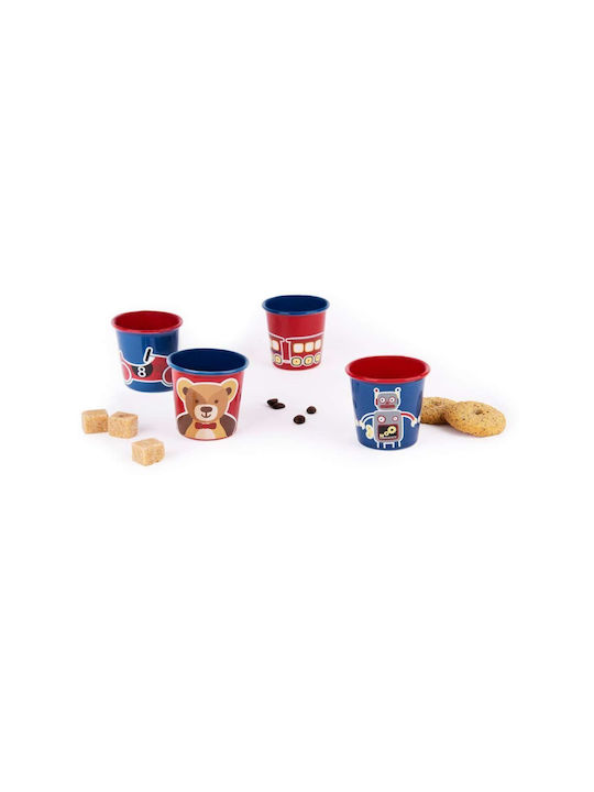 Excelsa Vintage Mug from Porcelain 90ml 4pcs