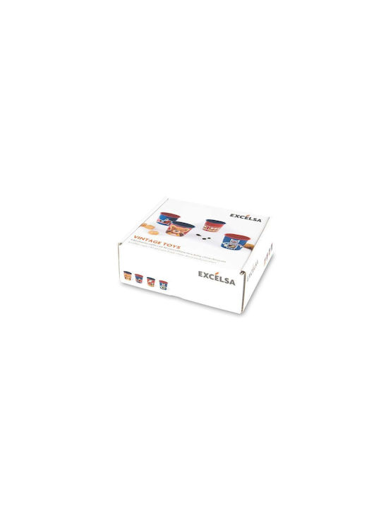 Excelsa Vintage Mug from Porcelain 90ml 4pcs