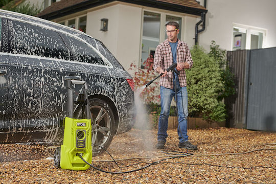 Ryobi RY120PWA Pressure Washer Electric 1600W with Pressure 120bar