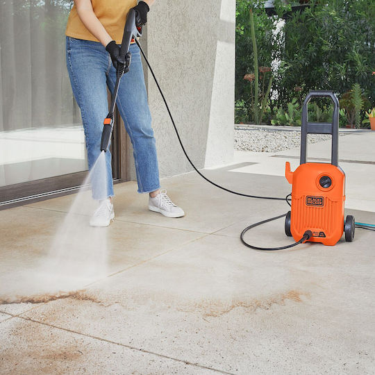 Black & Decker LPA-QS Πλυστικό Ρεύματος 1300W με Πίεση 110bar