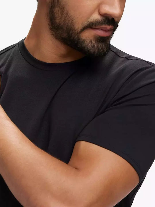 Essential Sportliches T-Shirt Schwarz