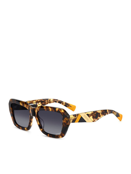Missoni Women's Sunglasses with Brown Tartaruga Plastic Frame and Gray Gradient Lens MIS 0193/G/S 06J/9O