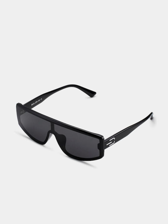 Bolon Sunglasses with Black Plastic Frame and Black Lens BL5079A10