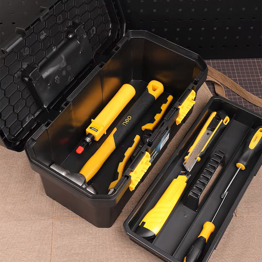 Deli Tool Case Plastic Dimensions: W42.5xD23xH19.5cm
