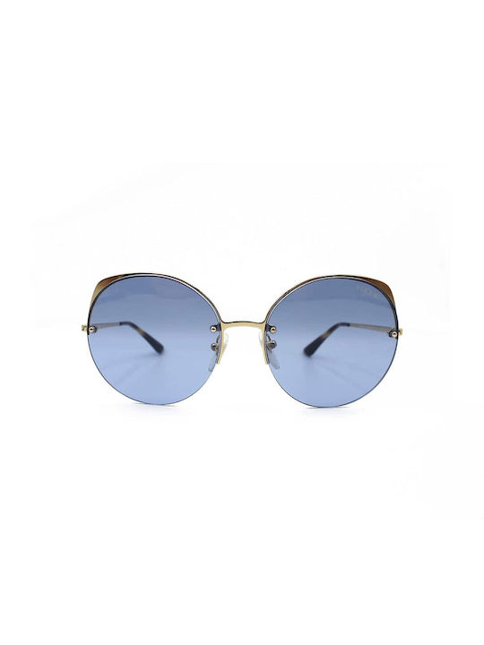 Vogue Women's Sunglasses with Gold Metal Frame and Blue Lens VO4081S 280/76