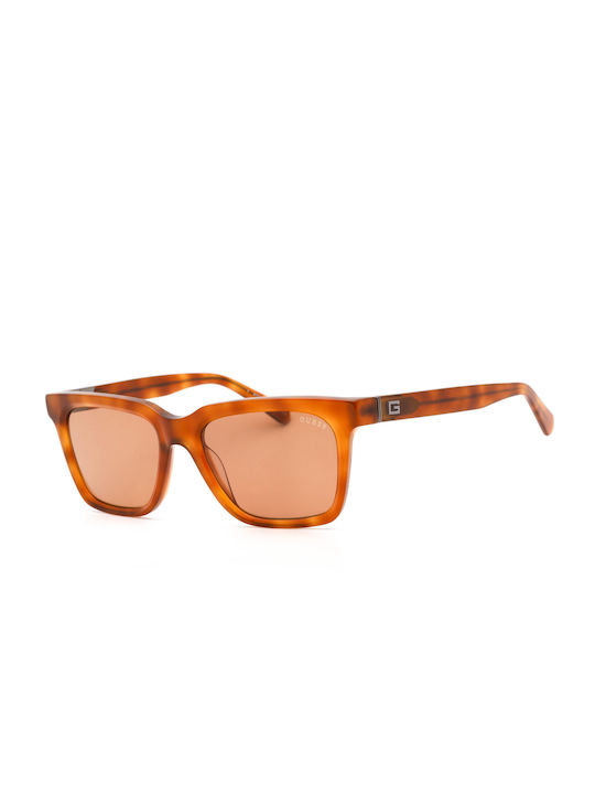 Guess Sunglasses with Brown Tartaruga Plastic Frame and Brown Lens GU00064 56E