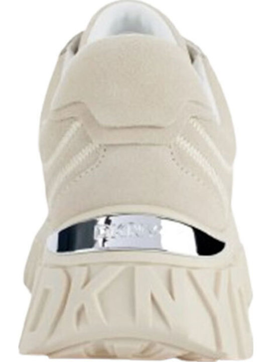 Laeoni Flatforms Sneakers Bone / Silver