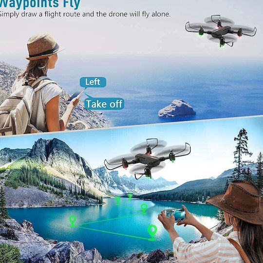 Typhoon DM500 Dron FPV 2.4 GHz cu Cameră 1080p 30fps și Telecomandă