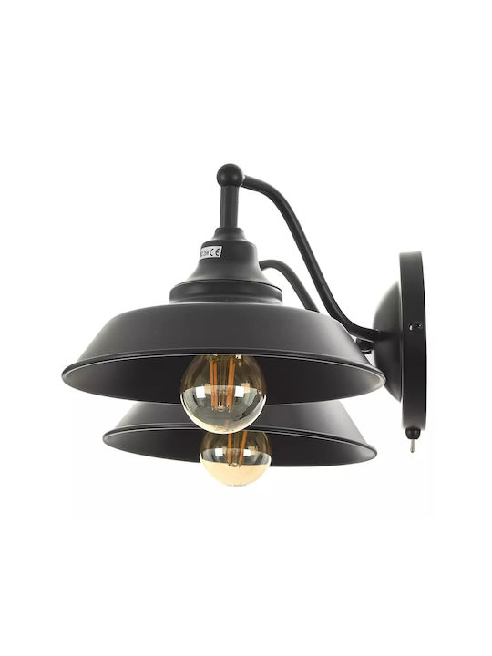 Wall-Mounted Outdoor Black Light
