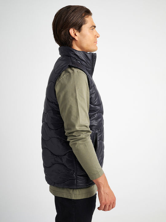 Marc Ärmellos Jacke Puffer Black