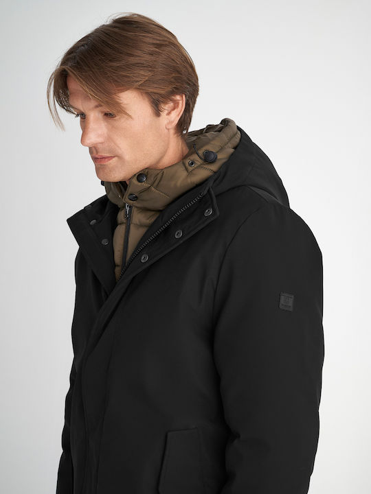 Staff Jacket Parka BLACK