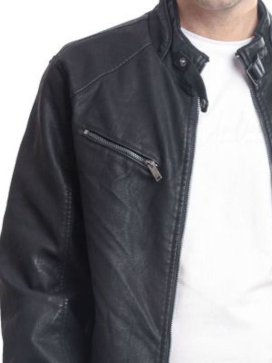 Paco & Co Leather Jacket Black