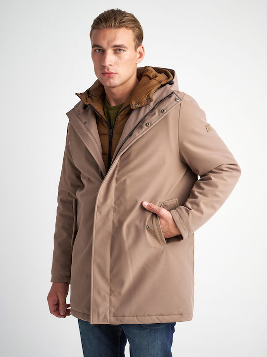 Staff Philip Jacket Parka Cappuccino