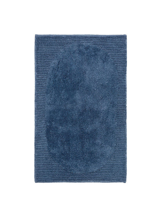 Nima Bath Mat Cotton Feel Fresh 34053 Aegean Blue 50x80cm